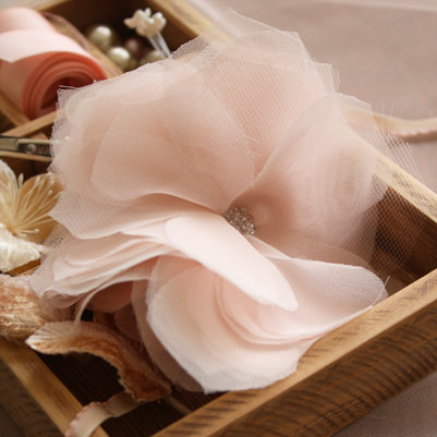 Gorgeous Chiffon and Tulle Flowers